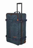 Torby podróżne - Torba Podróżna na kółkach Travelite Tarifa 70L Podwójna Niebieska Denim - miniaturka - grafika 1