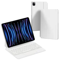 Etui do tabletów - Magnetyczne etui z klawiaturą do iPad Air 13 2024, iPad Pro 12.9 case cover - miniaturka - grafika 1