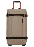 Torby podróżne - Torba podróżna American Tourister Urban Track Duffle M - coated beige / orange - miniaturka - grafika 1