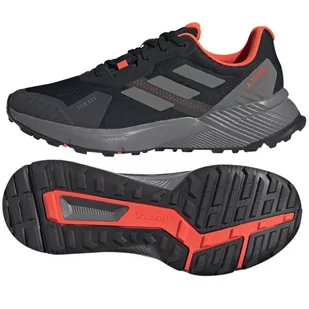 Buty do biegania adidas Terrex Soulstride Rain.Rdy M (kolor Czarny, rozmiar 43 1/3) - Buty trekkingowe męskie - miniaturka - grafika 1
