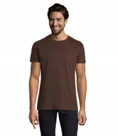 Koszulki męskie - T-shirt Koszulka Męska WYSOKA JAKOŚĆ Sol's REGENT 11380 Chocolate L - miniaturka - grafika 1