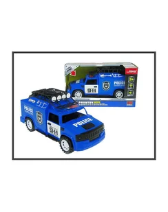 Auto terenowe Policja 25cm św.dźw HIPO - Samochody i pojazdy dla dzieci - miniaturka - grafika 1