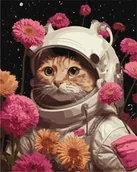 Kolorowanki, wyklejanki - Malowanie po numerach - Wyprawa kota 40x50cm - miniaturka - grafika 1