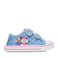 Buty dla dziewczynek - Trampki Mickey&Friends CEO-CP91-AW25-119DSTC Niebieski - miniaturka - grafika 1