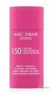 Balsamy i kremy do opalania - MARC INBANE - Sunstick SPF50 - Sztyft przeciwsłoneczny - Blushing Pink - 15g - miniaturka - grafika 1