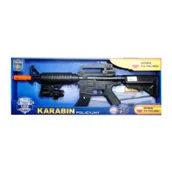 Zabawki militarne - Karabin policyjny z polskim modułem głosowym Swede - miniaturka - grafika 1