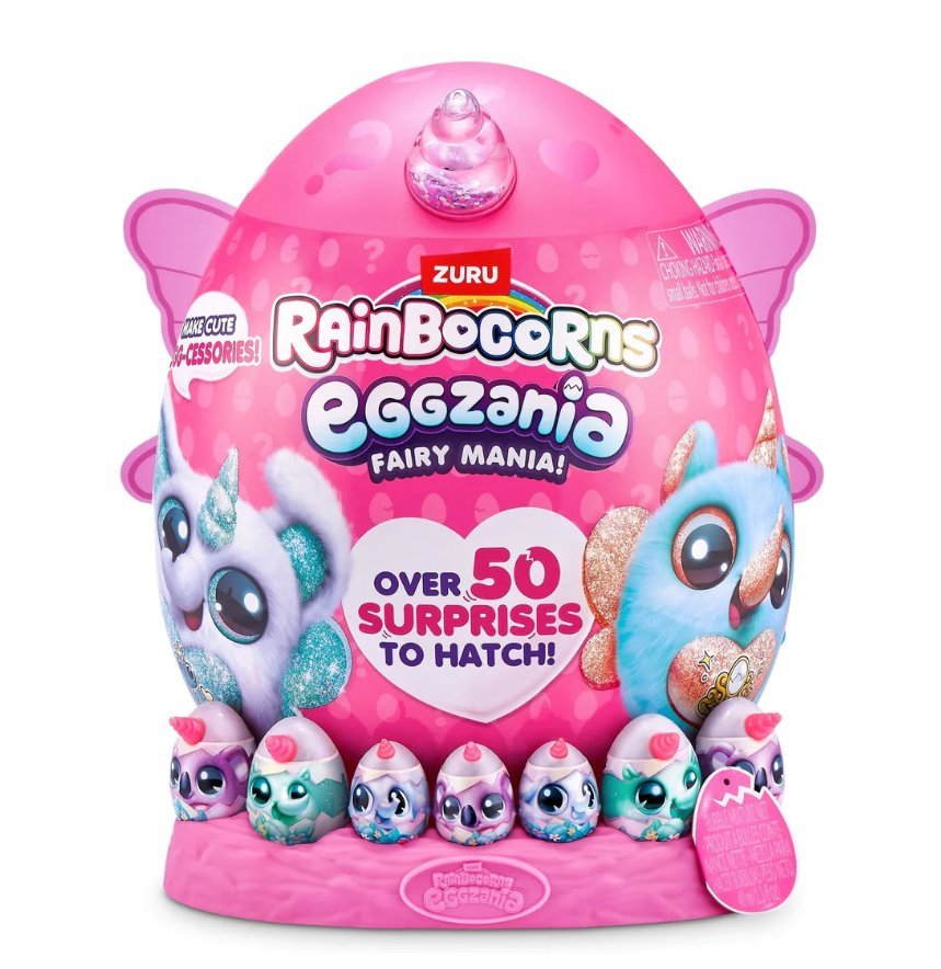 Zuru 92106 Eggzania Fairy Mania jajko skrzydła roż