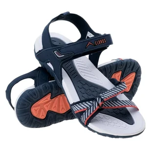 Damskie Sandały ELBRUS COLUSA WO'S 6201-NAVY/WHITE - Sandały damskie - miniaturka - grafika 1