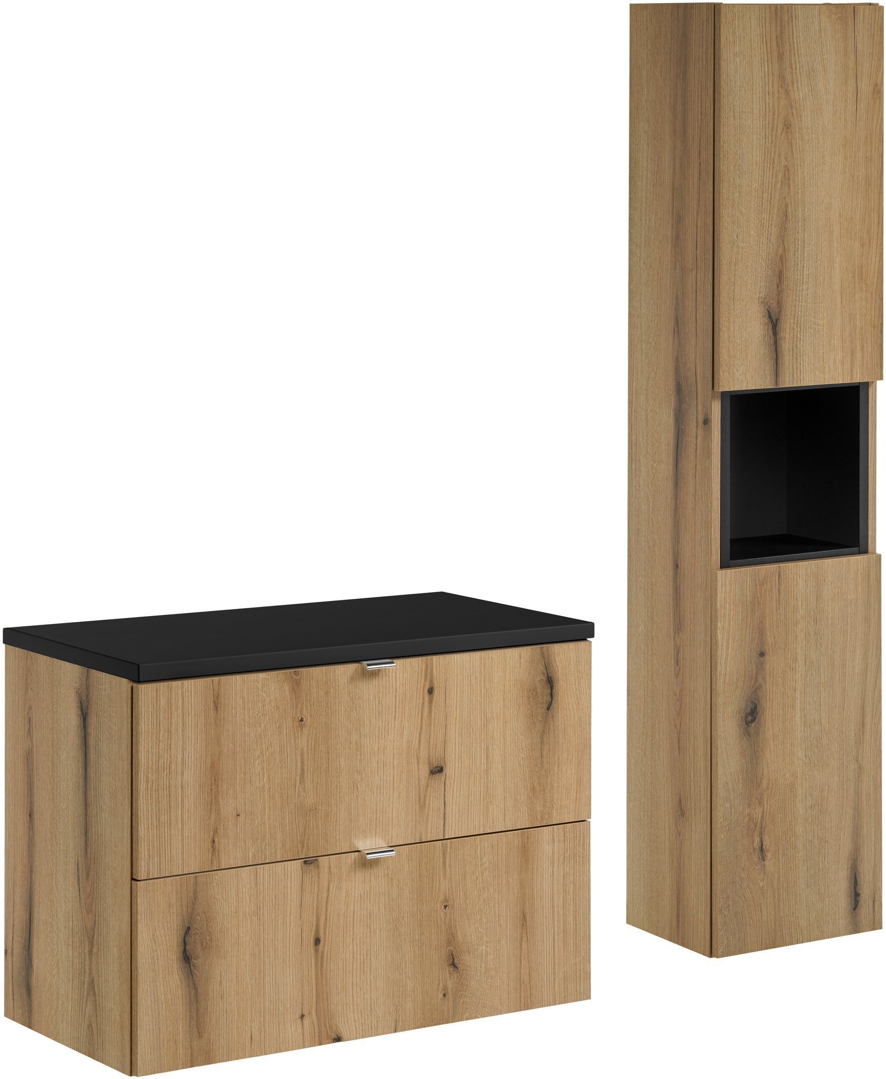 Zestaw meblowy 80cm z blatem i Szafką wysoką