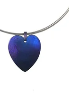 Naszyjniki - Kolia-tytanowe serce - miniaturka - grafika 1