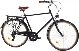 Rower Dallas Holland City 28" 7spd Męski - czarny z brązem - Rowery - miniaturka - grafika 3