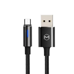 Mcdodo kabel Usb King micro czarny 1,5m z automaty - Kable USB - miniaturka - grafika 1