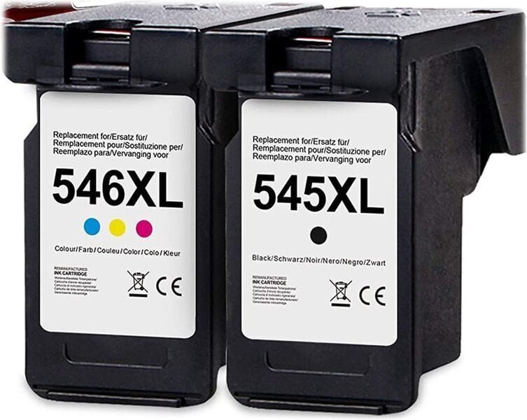 Tusz G&G XL-atramenty zestaw 2 sztuki kompatybilny z Canon 546XL/545XL 15088