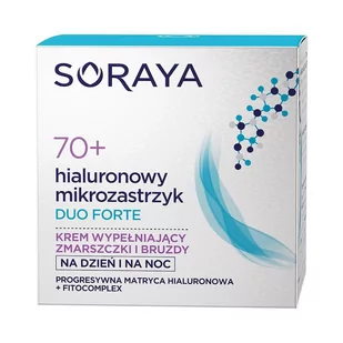 Soraya Hialuronowy Mikrozastrzyk Duo Forte 70+ Krem na zmarszczki i bruzdy - Kremy do twarzy - miniaturka - grafika 2