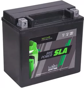 intAct Bike-Power SLA12-14-BS, CTX14-BS, 51214, 12V 12 Ah, 180 A (EN) |Wysokiej jakości i wydajności akumulator motocyklowy AGM, bezobsługowy akumulator AGM - Akumulatory motocyklowe - miniaturka - grafika 1