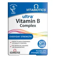 Witaminy i minerały - Vitabiotics Ultra Vitamin B Complex suplement diety 60 tabletek - miniaturka - grafika 1