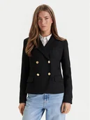 Marynarki i żakiety damskie - Tommy Hilfiger Marynarka WW0WW48696 Czarny Regular Fit - miniaturka - grafika 1