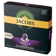 Kawa w kapsułkach i saszetkach - Jacobs Kawa mielona w kapsułkach Lungo Intenso 20 x 5,2 g - miniaturka - grafika 1
