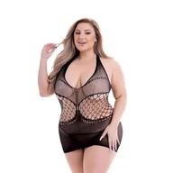 Sukienki - Baci Lingerie Czarna sukienka (Queen Size) - miniaturka - grafika 1