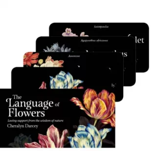 The Language of Flowers, karty do wróżenia - Ezoteryka - miniaturka - grafika 1