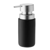 Dozowniki papieru i mydła dla firm - Dozownik na mydło antracyt PERŁA 380ml - miniaturka - grafika 1