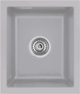 Zlewozmywak ceramiczny SYSTEMCERAM Mera 32 U Titan Korek automatyczny 5361 02 - Zlewozmywaki - miniaturka - grafika 1