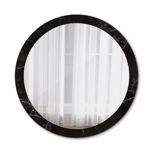 Lustro Wiszące do Łazienki Kamień marmurowy 100cm - Lustra - miniaturka - grafika 1