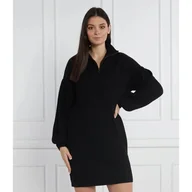 Sukienki - Karl Lagerfeld Sukienka z dodatkiem wełny - miniaturka - grafika 1