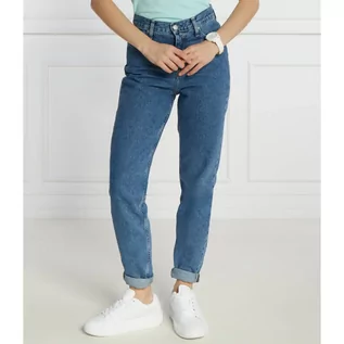 Spodnie damskie - CALVIN KLEIN JEANS Jeansy | Mom Fit | high rise - grafika 1