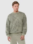 Bluzy męskie - 4F Bluza męska dresowa nierozpinana bez kaptura 4FWSS25TSWSM1582-44A Roz. XXL - miniaturka - grafika 1