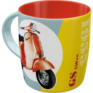 Retro Kubek Ceramiczny Vespa GS150 Since 1955 340 ml - Kubki - miniaturka - grafika 1