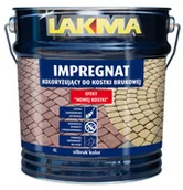 Farby olejne i specjalne - Impregnat do kostki brukowej Silbruk czerwony 4l - miniaturka - grafika 1