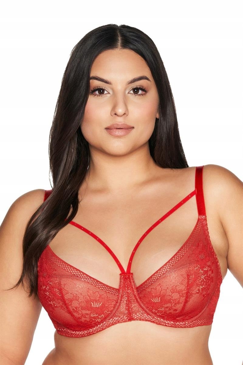 AVA BIUSTONOSZ SEMI SOFT AV 2127 75E RED
