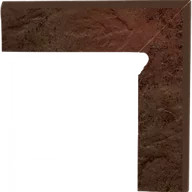 Płytki ceramiczne - Paradyż SEMIR BROWN 8,1X30X1,1 COKÓŁ DWUELEMENTOWY SCHODOWY (PRAWY) Paradyż SEMIR BROWN 8,1X30X1,1 COKÓŁ DWUELEMENTOWY SCHODOWY (PRAWY) - miniaturka - grafika 1