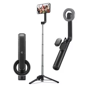 Uchwyt selfie SPIGEN S570W MagSafe Bluetooth Tripod Czarny - Selfie stick - miniaturka - grafika 1