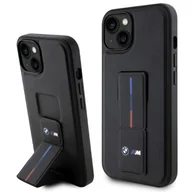 Etui i futerały do telefonów - Etui BMW BMHCP15S22GSLK iPhone 15 / 14 / 13 6.1" czarny/black hardcase Grip Hot Stamp - miniaturka - grafika 1