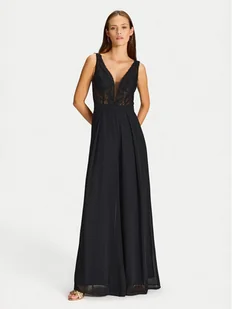 Hey Kyla Kombinezon 3AJ001HK Czarny Regular Fit - Kombinezony - miniaturka - grafika 1