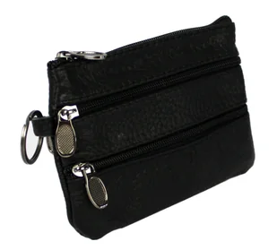 Etui Na Klucze Skórzane CEDAR (PL) Skóra Naturalna Cztery Zamki Na Jeden Komplet Kluczy N149 11,5 x 9 x 1 [cm] - Etui na dokumenty i karty - miniaturka - grafika 3