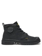 Trampki męskie - Palladium Trampki Pampa Sp20 Hi Wax 74388-008-M Czarny - miniaturka - grafika 1