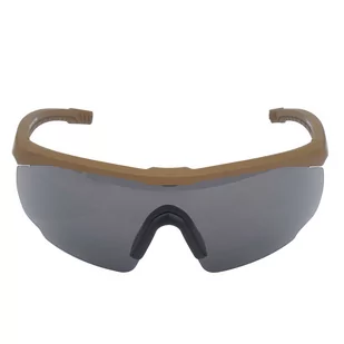 SwissEye - Okulary balistyczne Blackhawk - Brązowe oprawki - 40422 - Ochrona oczu i twarzy - miniaturka - grafika 4