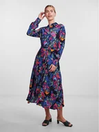 Sukienki - YAS Sukienka koszulowa 26030726 Kolorowy Regular Fit - miniaturka - grafika 1