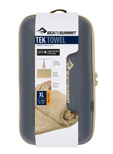 Ręcznik Sea to Summit Travelling Tek Towel XL - desert brown - Ręczniki - miniaturka - grafika 7