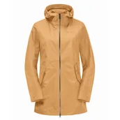 Płaszcze damskie - Damska parka Jack Wolfskin DAKAR PARKA W honey yellow - XS - miniaturka - grafika 1