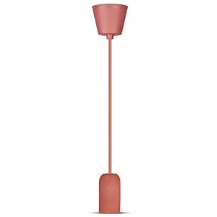 V-TAC V-TAC lampa wisząca VT-7668 E27 Max 60W czerwona SKU 3743 - Lampy sufitowe - miniaturka - grafika 1