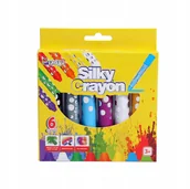 Kredki, ołówki, pastele i pisaki - KREDKI ŻELOWE wykręcane w sztyfcie ŚWIECOWE 6 kol - miniaturka - grafika 1