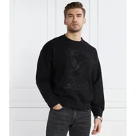 Bluzy męskie - Emporio Armani Bluza | Regular Fit - miniaturka - grafika 1