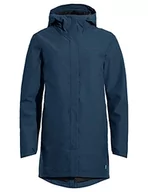 Kurtki damskie - VAUDE Damska kurtka Cyclist Padded Parka II niebieski Dark Sea 42 - miniaturka - grafika 1