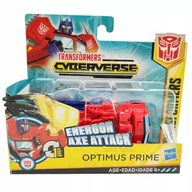 Samochody i pojazdy dla dzieci - Hasbro Transformers Cyberverse. Optimus Prime - miniaturka - grafika 1