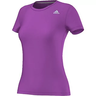 Koszulki i topy damskie - Adidas damski T-Shirt Prime, czerwony, fioletowy, M AY4435_M - grafika 1