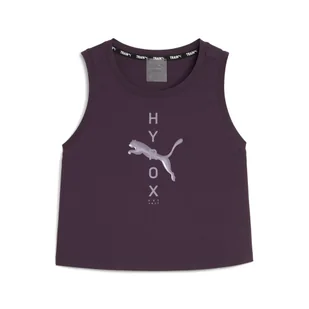 Damska koszulka bez rękawów PUMA x HYROX CLOUDSPUN PUMA Midnight Plum Purple - Koszulki sportowe damskie - miniaturka - grafika 1